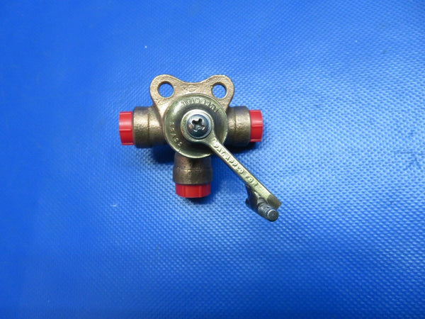 Cessna 120 / 140 Fuel Valve Imperial P/N 44703 REBUILT (0724-1860)