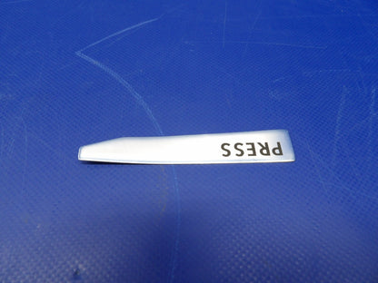 Beech King Air Cabin Seat Placard w/ 8130 P/N 101-531446-5 NOS (0426-1291)6