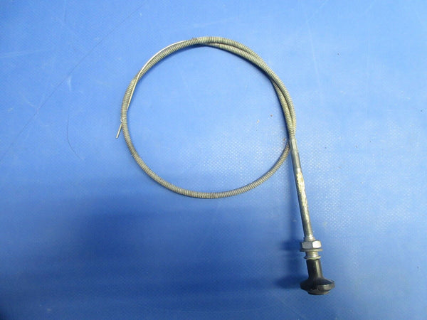 Cessna 150 / 150L Parking Brake Control Cable 30" Long P/N S1239-49 (1024-888)