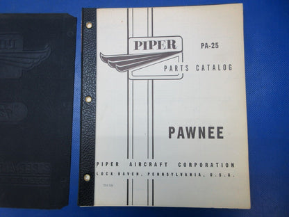Piper PA-25 Pawnee Parts Catalog P/N 753-521 (1024-1238)