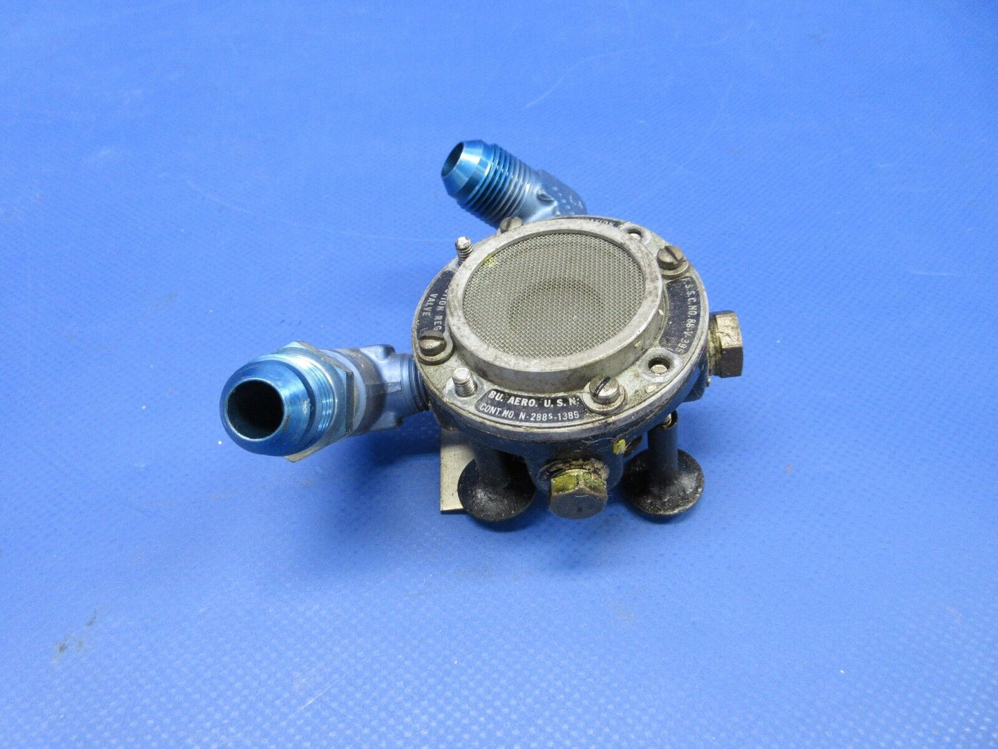 Piper Eclipse Aviation Suction Regulating Valve Assy P/N 492-059 (0624-1347)