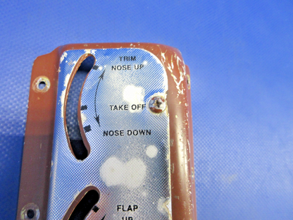 Mooney M20 / M20C Trim & Flap Indicator Housing P/N 740020 (0426-795)2