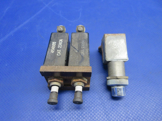 Piper PA-28-140 Starter Switch + Circuit Breaker P/N 454656 TESTED (0626-741)0