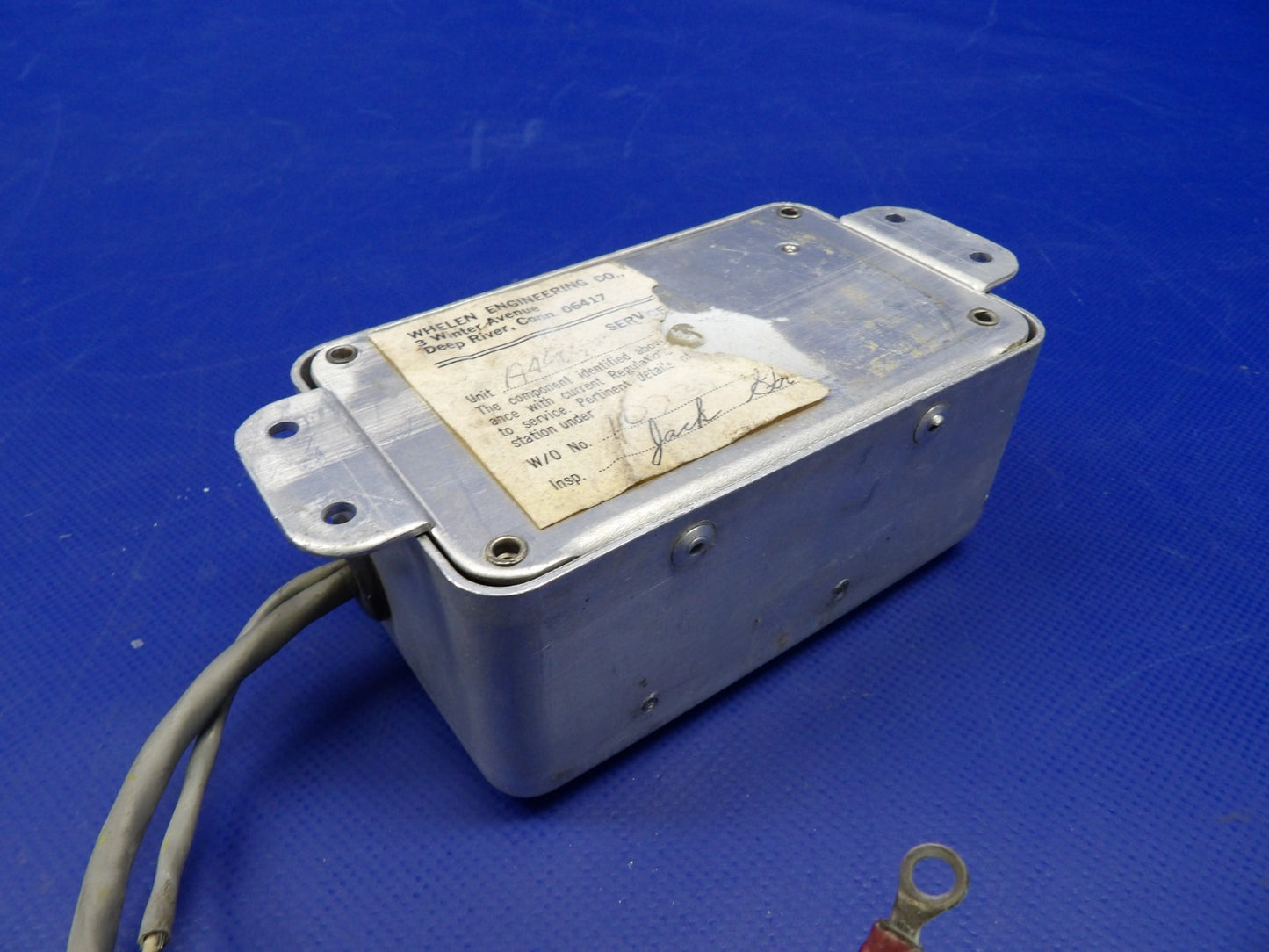 Piper Cheyenne Whelen Strobe Power Supply 28V P/N A490 TESTED (0626-1307)10