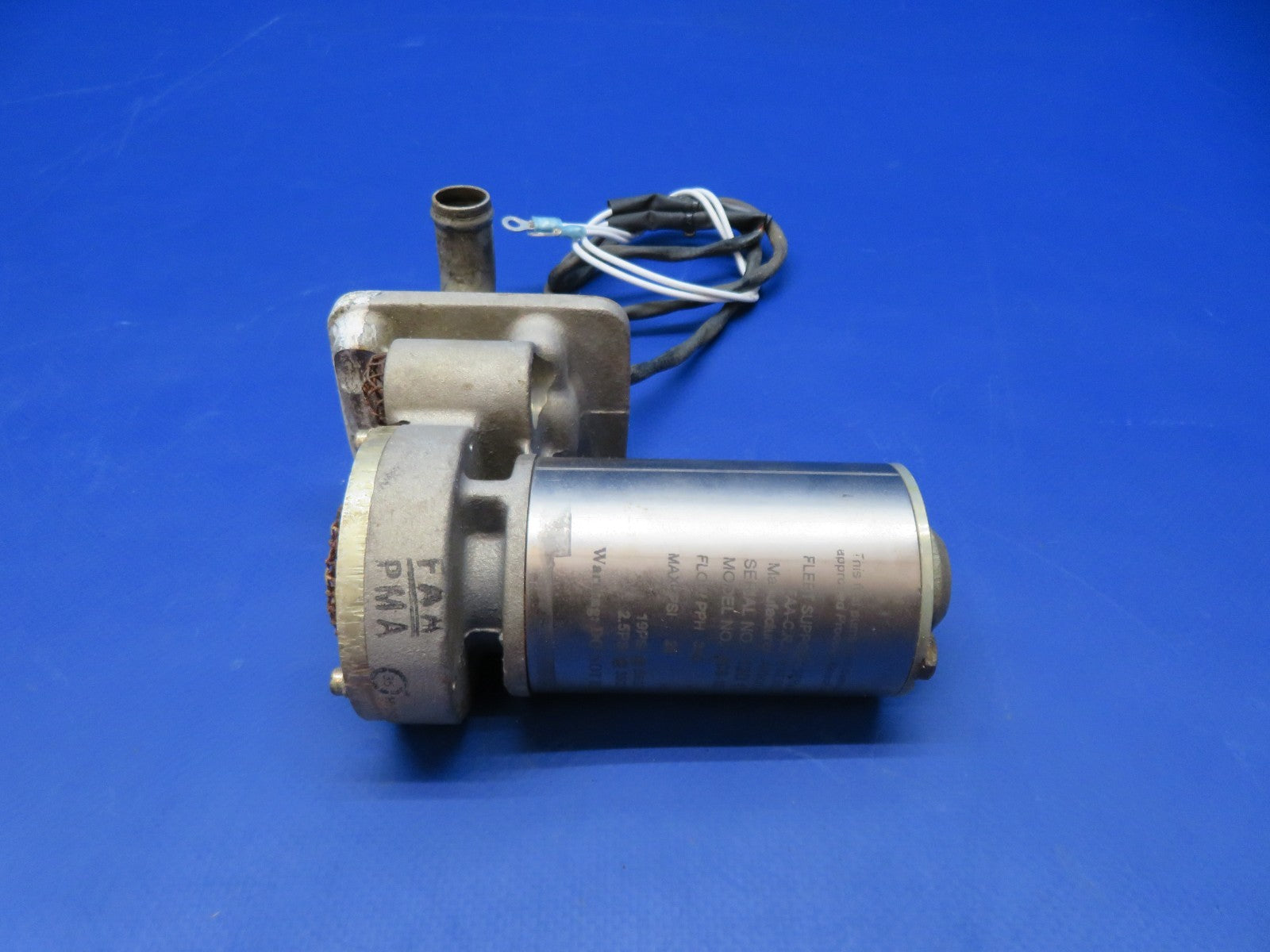 Cessna 421 Airborne Fuel Pump 28v P/N 1C6-10 TESTED (0326-185)6
