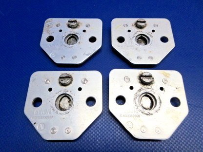Cessna 310 / 310I Wedjit Cabin Seat Plate P/N 295409 LOT OF 4 (0326-819)1
