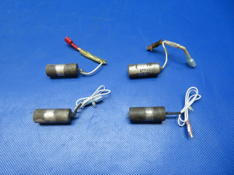 Beech 95 / D95A Spraque Capacitor 28v 121P60501R5V1 LOT OF 4 WARRANTY (0424-277)