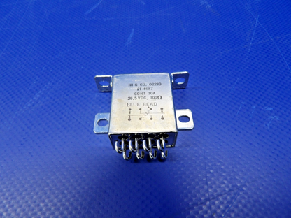 Beech Sealed Relay 26.5V P/N 50-380048-1 NOS (0426-1280)1