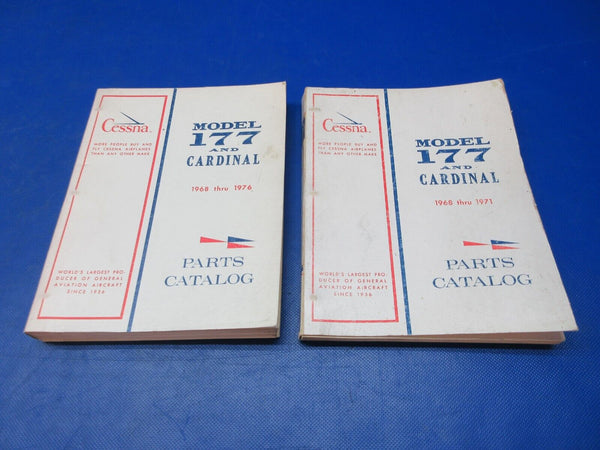 Cessna 177 & Cardinal 1968-1976 & 1968-1971 Parts Catalogs P532-12 (1024-1306)