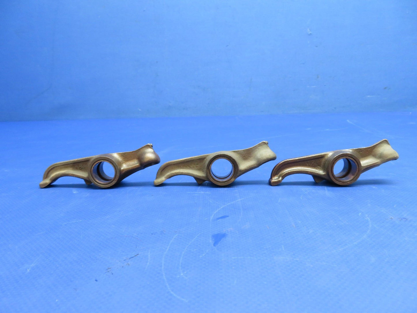 Continental IO-470-U Exhaust Rockers & Shafts 641682 652984 SET OF 6 (0326-1788)6