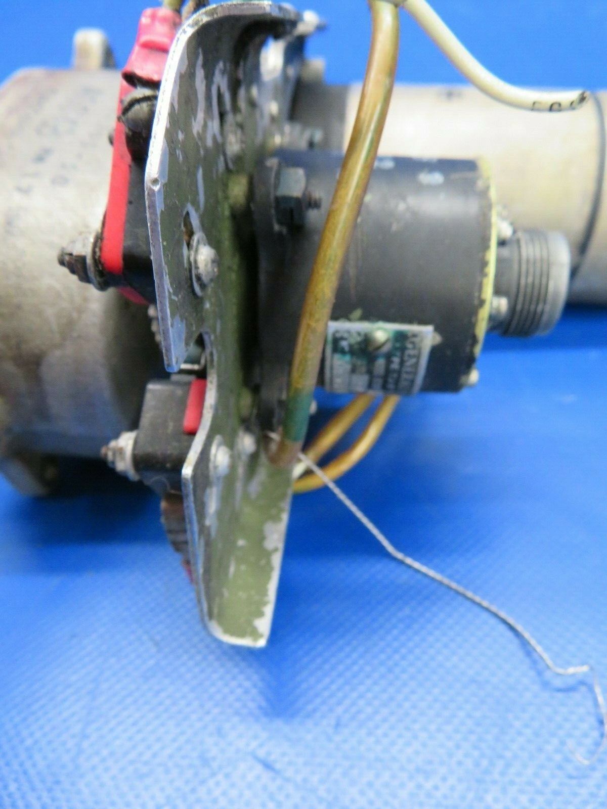 Cessna 310 GE Flap Motor & Transmission 24V P/N 0861505-10, 0813603-2 (1119-337)3
