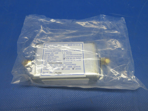 Ameri-King AK-950-FTR RFI Line Filter 14/ 28 V P/N AK-950-FTR NOS (0424-1186)