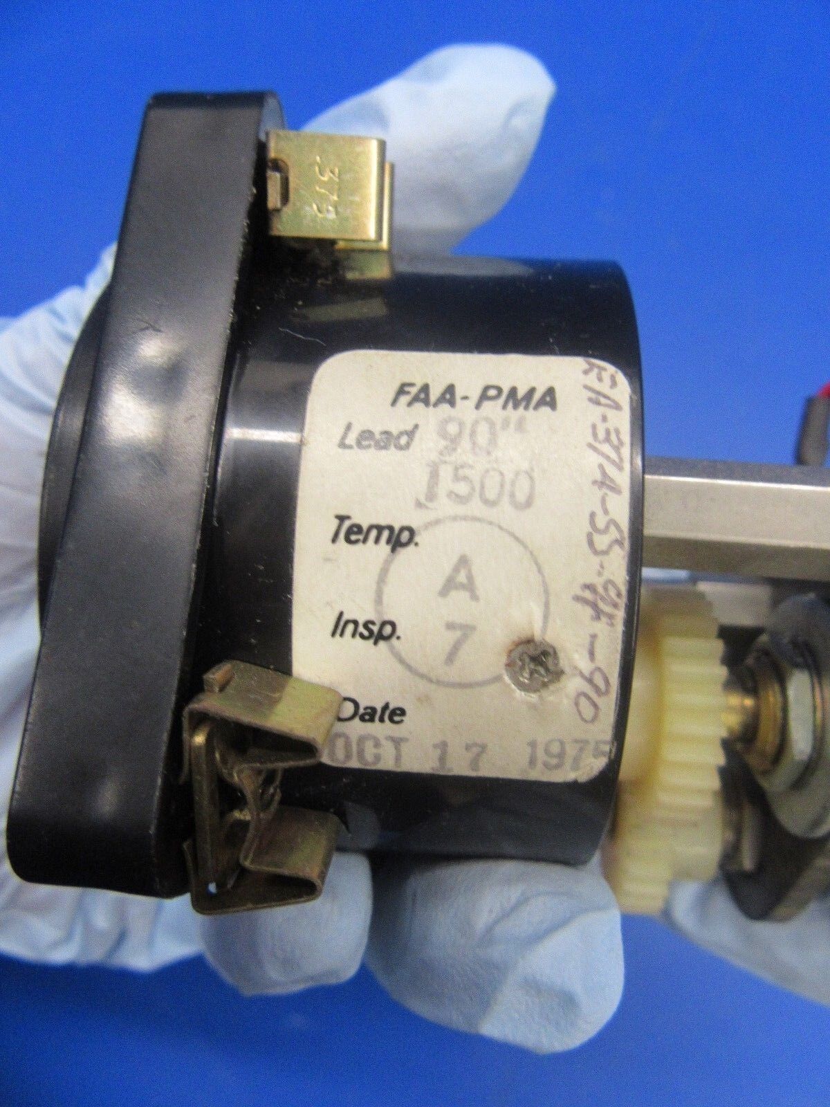 Alcor Mixture Control Indicator P/N 202A-1A (0718-206)