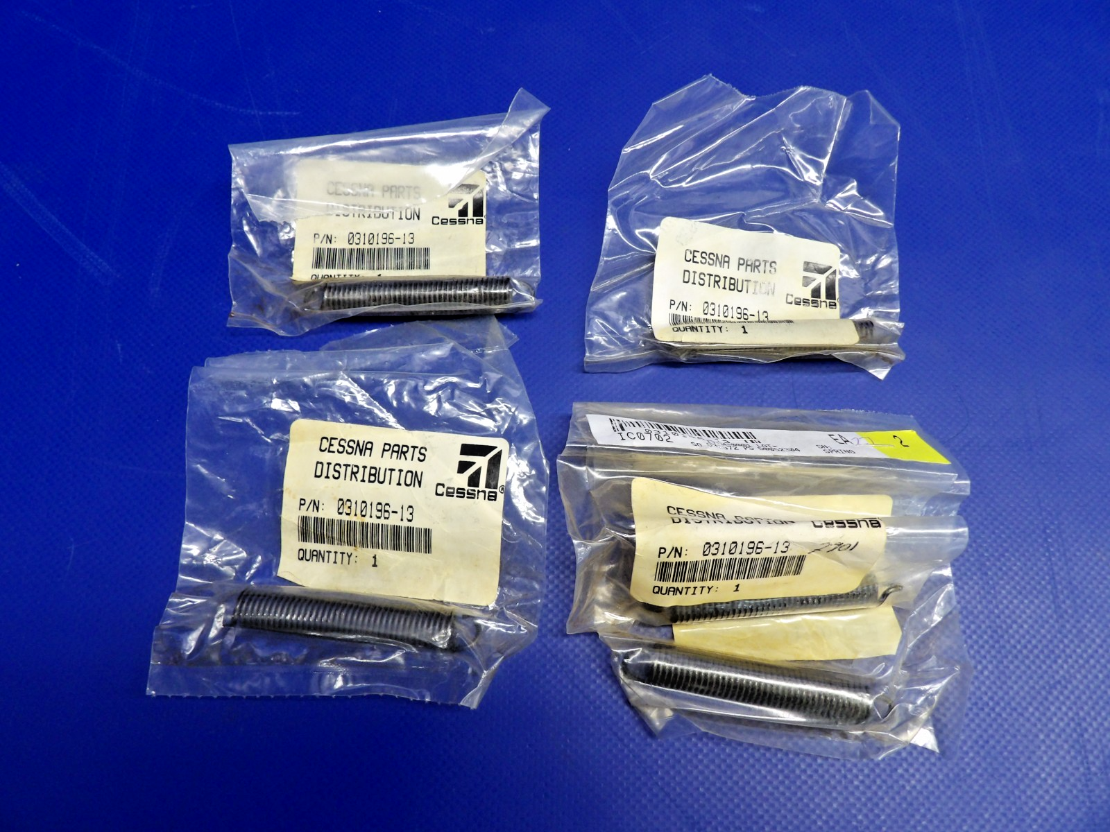 Cessna Brake & Rudder Return Spring P/N 0310196-13 NOS LOT OF 5 (0426-1212)1