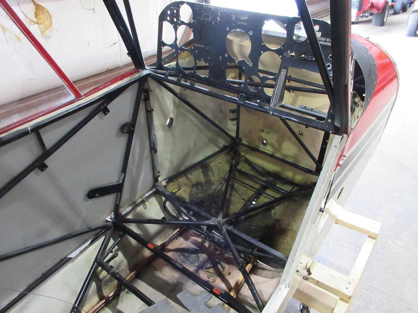 Champion 7ECA Citabria Fuselage DAMAGED RH gear collapse (0724-99)