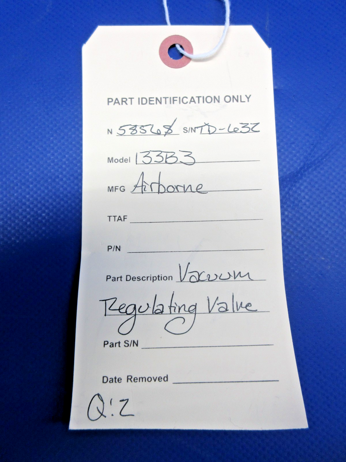 Beech D95A Travel Air Airborne 133B3 Vacuum Regulating Valve (0326-793)8