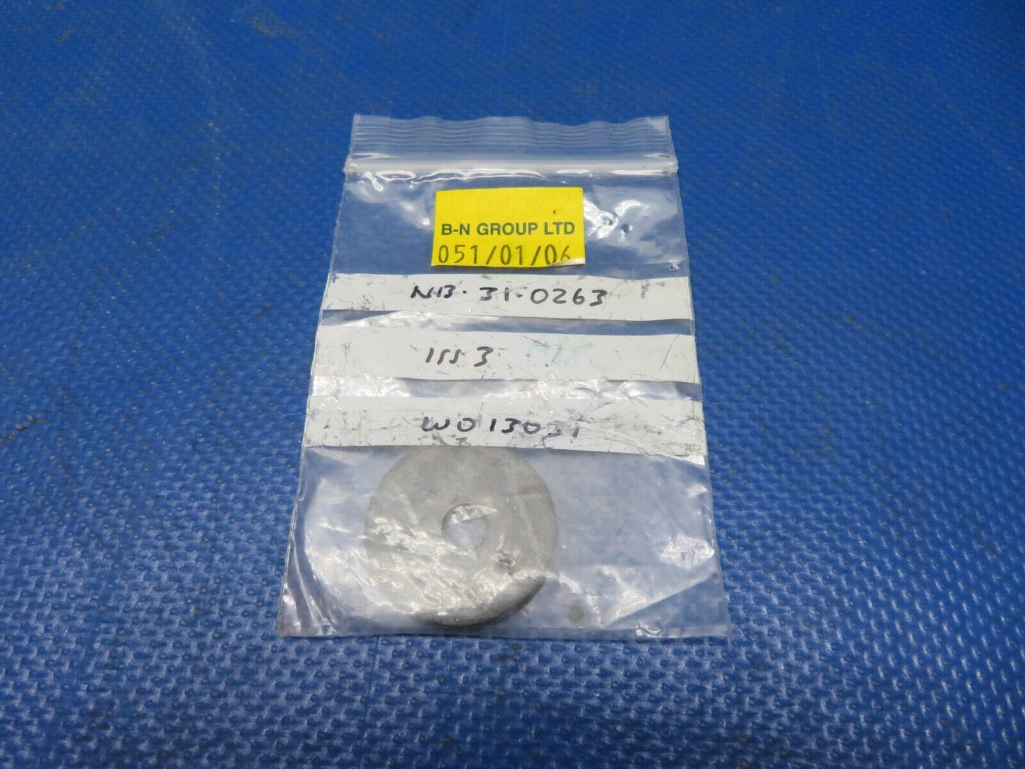 Britten - Norman Washers P/N NB-31-026 LOT OF 5 NOS (1024-247)