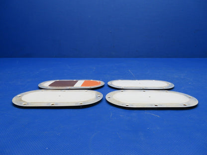 Mooney M20E Inspection Panel / Cover Plate P/N 913000-501 LOT OF 4 (0724-1873)