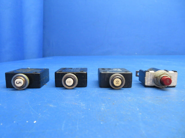 1964 Cessna 172 / 172E  Circuit Breakers LOT OF 15 (0123-602)