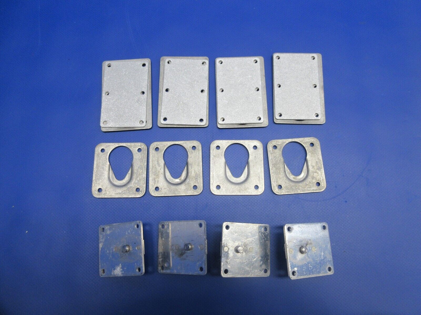 Piper PA-28-181 Seat Attachment Plate Set FWD & AFT P/N 68094-03 (1223-762)