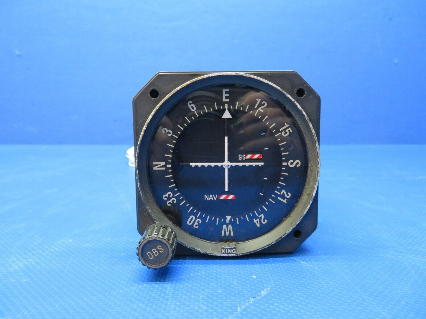 King KI209 VOR/LOC Converter & GS Ind. P/N 066-3056-01 TESTED w 8130 (0324-1756)