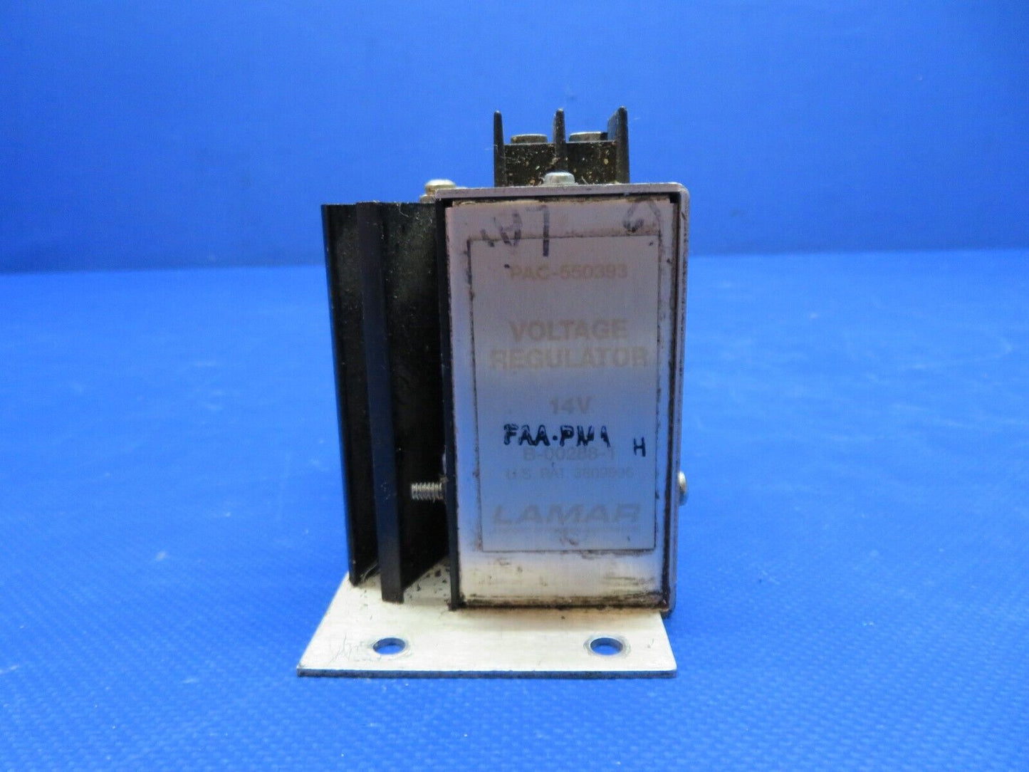 Piper PA-34-200T Lamar Voltage Regulator 14v P/N B-00288-1 TESTED (0524-1504)