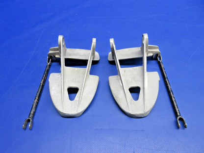 Piper PA-36 Toe Brake Rudder Pedal LH & RH P/N 63480-00 & -000 (0426-766)1