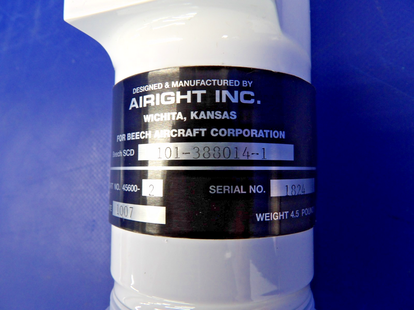Beech King Air Main Landing Gear Actuator w/ 8130 45600-2 OVERHAUL (0426-1366)1