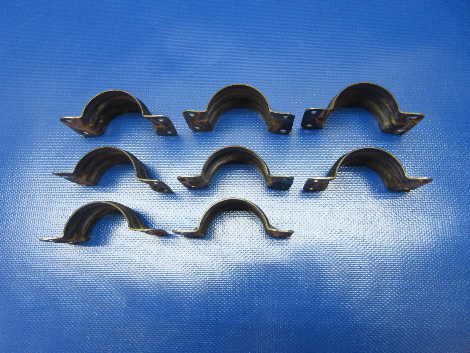 Lycoming O-320-B2B Exhaust Bead Clamp Haves P/N A169-14 LOT OF 8 (1124-1386)2