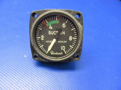 Beech A23A Musketeer Suction Gauge P/N 50-384042-1, SP-357H-BEC (0521-422)
