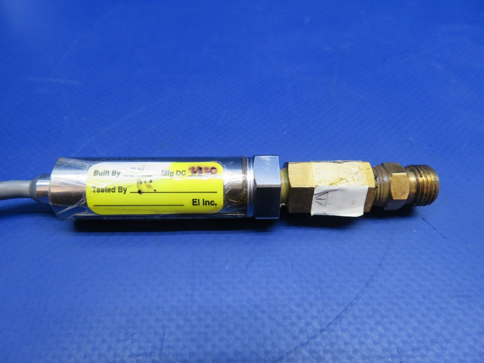 Electronics Int. Fuel Pressure Gauge 12/24V P/N TR-1-FP TESTED (0426-1713)10