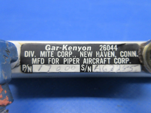 Piper PA-28-181 Archer Gar-Kenyon Master Cylinder Co-Pilot P/N 17000 (0624-893)