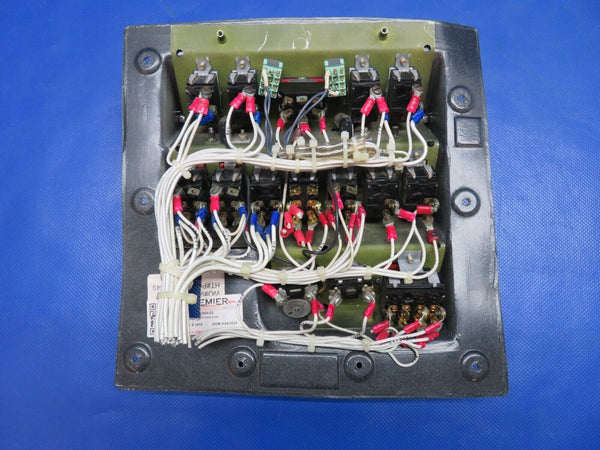 Piper PA-34-200T Switch Panel Assy Lighted w/ Cover 96954-03 & -003 (0424-1799)