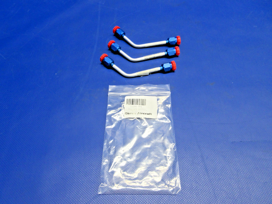 Cirrus SR20 Manifold LH Short Drain Tube P/N 12186-001 LOT OF 3 NOS (0326-982)0