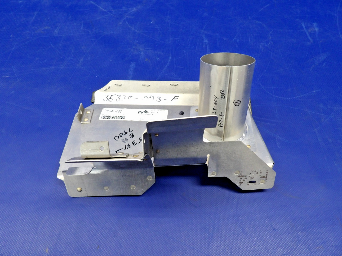Piper PA-28-151/-161 Piper Engine Baffle P/N 35341-02 (0426-1311)5