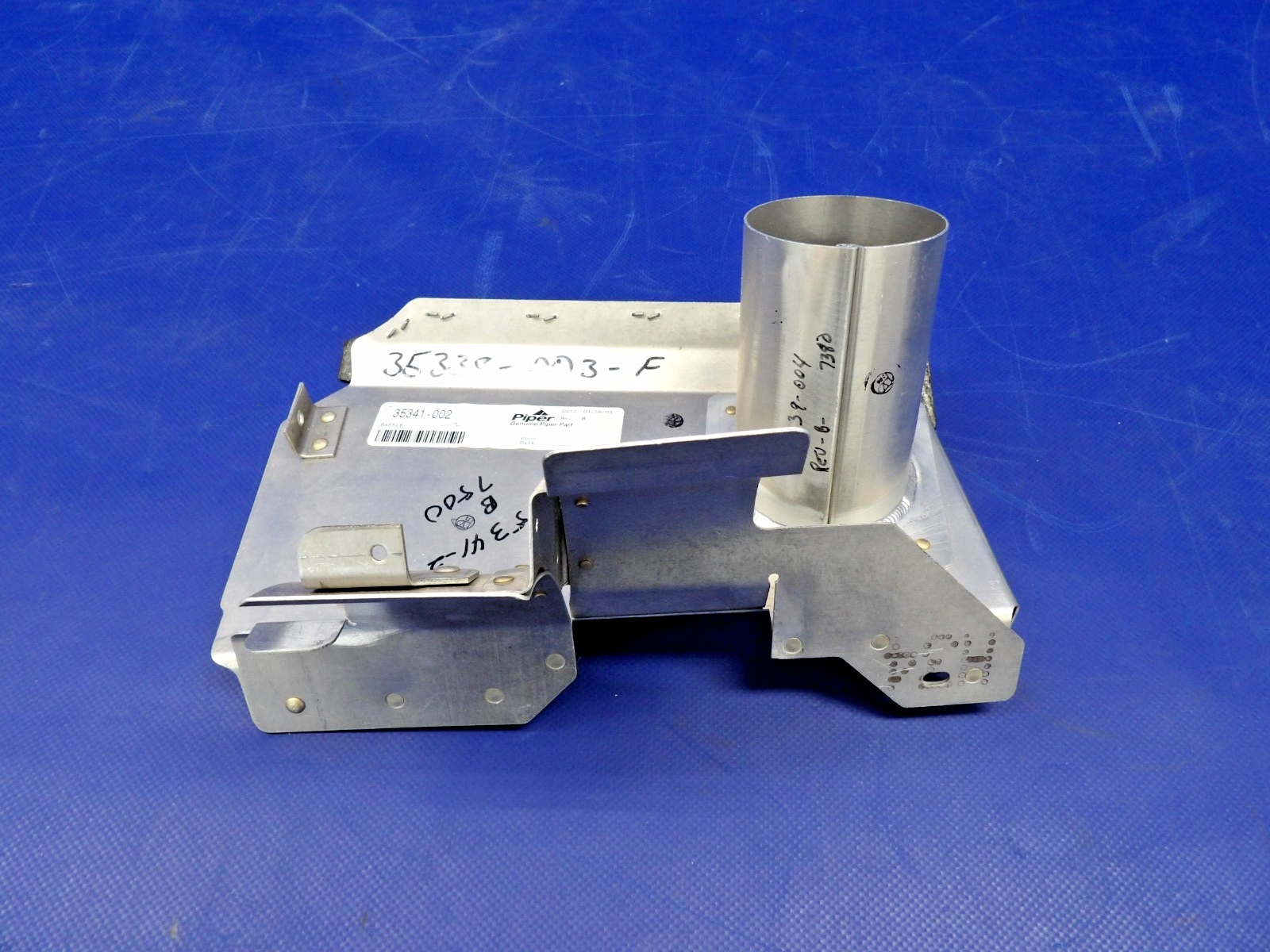 Piper PA-28-151/-161 Piper Engine Baffle P/N 35341-02 (0426-1311)5