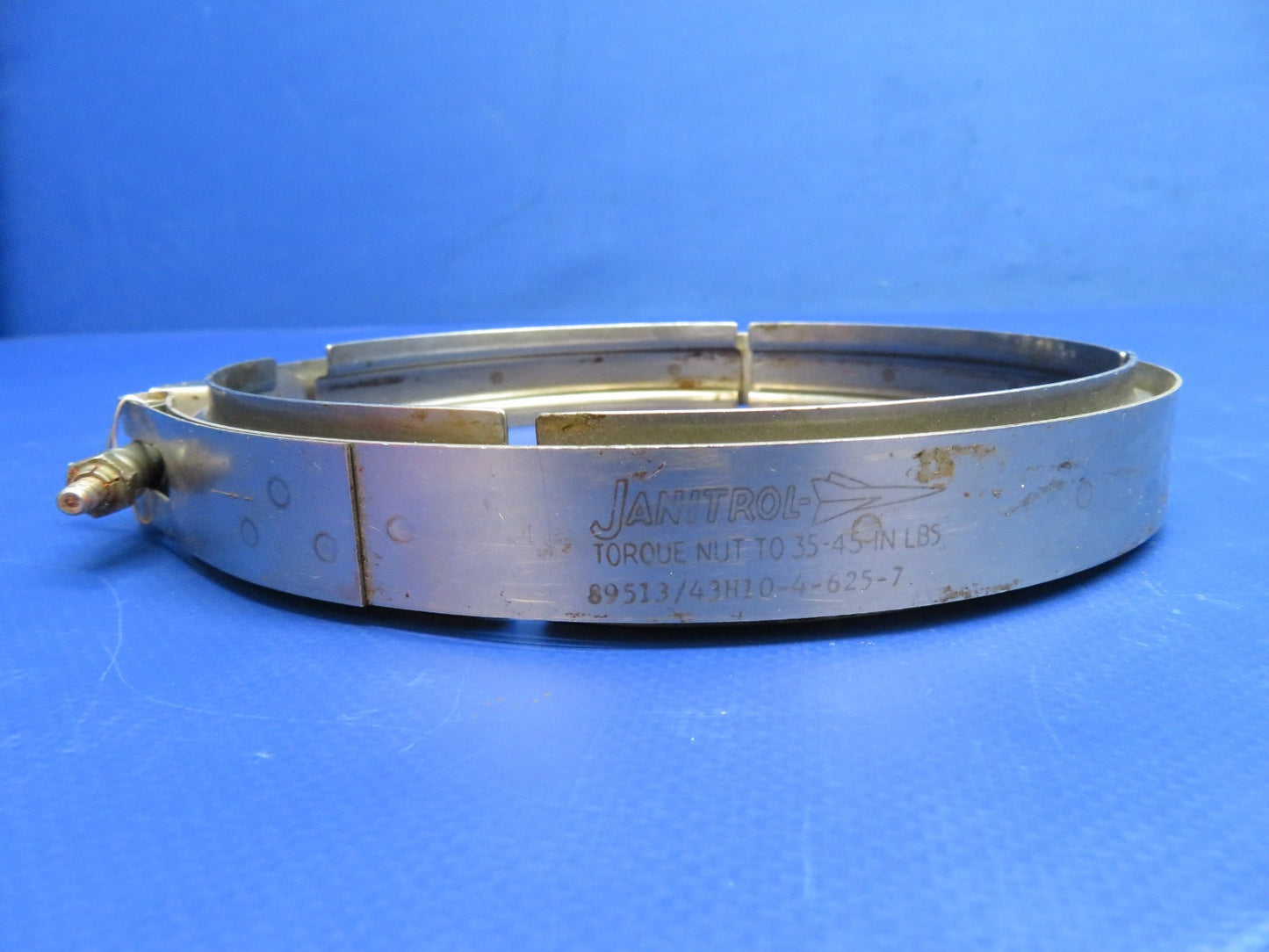 Piper PA-31T1 Janitrol Heater Clamps P/N 43H10-4-625-7 LOT OF 2 (0426-1719)7