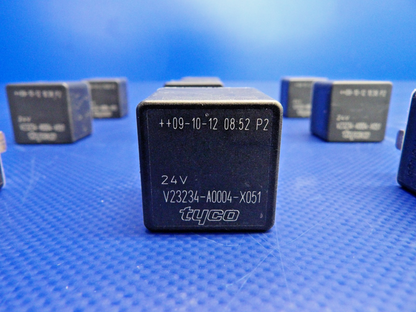 Cirrus Tyco SPDT Relay 24V w/ Diode V23234-A0004-X051 LOT OF 9 NOS (0426-1241)3