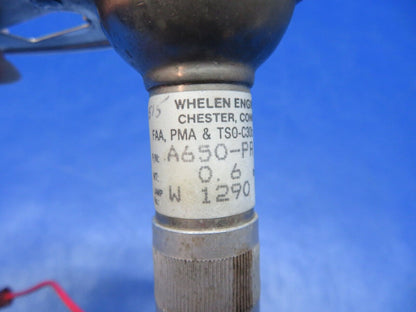 Mooney M20 M20E Whelen LH Nav Light w/ Strobe 12v P/N A650-PR TESTED (0424-254)