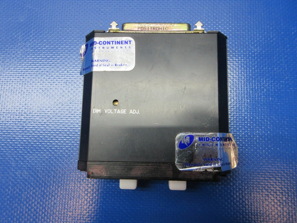 Mid-Continent GPS Annunciation Control Unit 28v MD41-1468 WARRANTY (1224-1345)