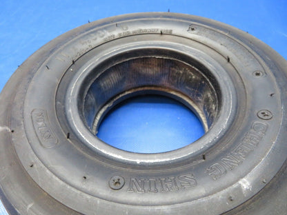 Experimental A/C Cheng Shin 11x4.00-5 Nose Wheel Tire w/ Tube C-217-7 (0324-231)