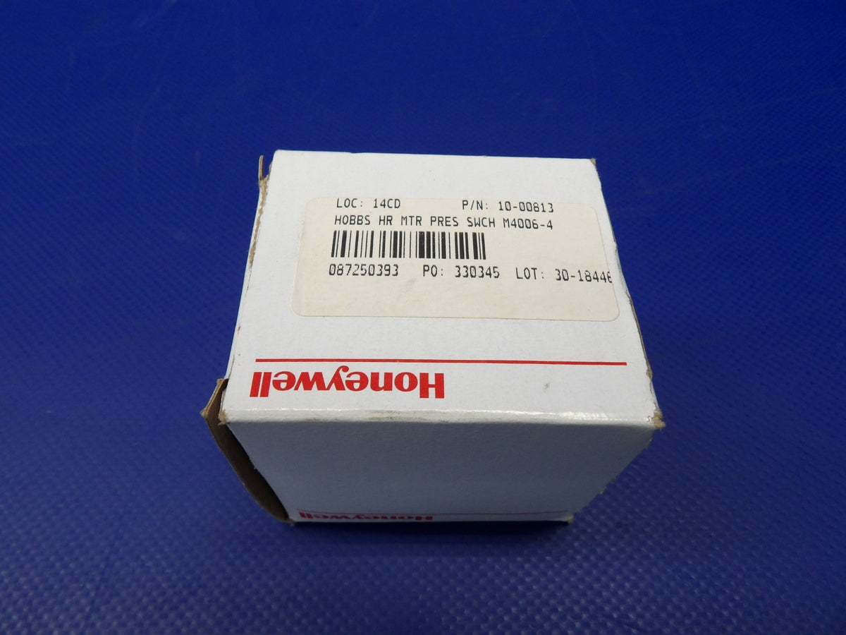Honeywell Hobbs / Hour Meter Pressure Switch P/N 10-00813 NOS (0526-1396)2