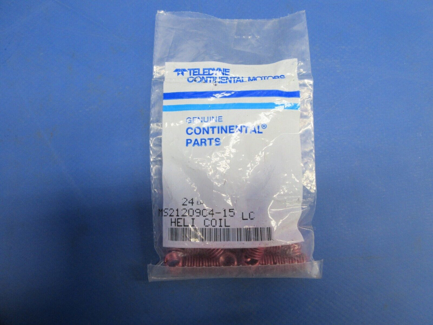 Continental Heli Coil P/N MS21209C4-15 LOT OF 36 NOS (1124-834)