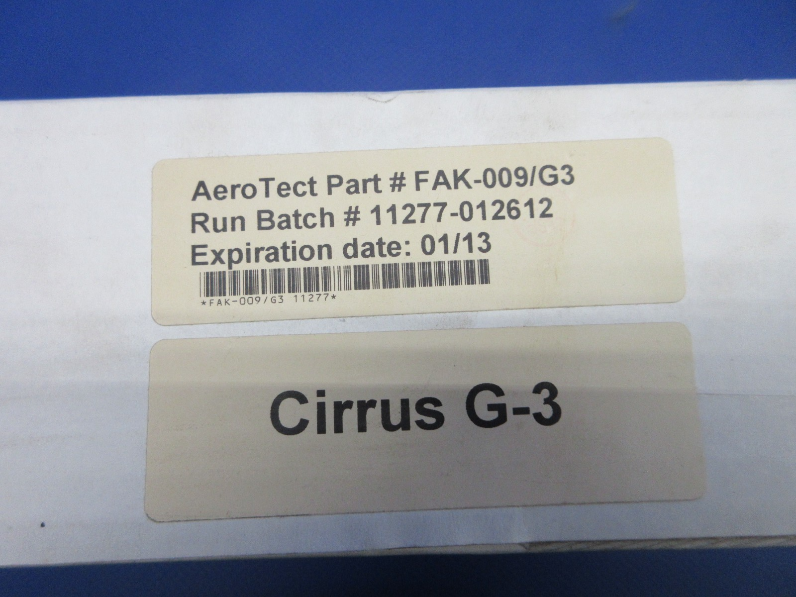 AeroTect Cirrus Paint Protection Film Kit P/N FAK-009/G3 NOS (0326-955)3