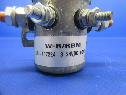 Piper PA-28-181 Cutler-Hammer Relay & RBM Solenoid 24V P/N 6041H299 (1224-725)
