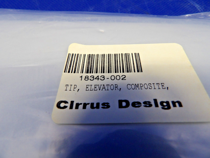 Cirrus SR20 / SR22 RH Elevator Tip P/N 18343-002 NOS (0426-1312)2