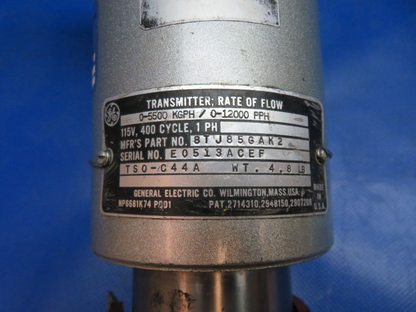 Pratt & Whitney JT3D-7 GE Rate Of Flow Transmitter 8TJ85GAK2 (1024-266)
