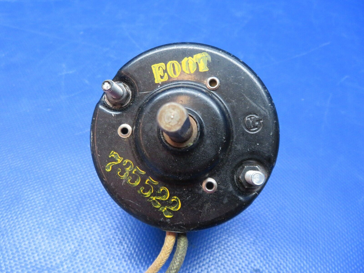 Stewart Warner Minit-Heat Instant-Heat Motor P/N G735522 NOS TESTED (0424-289)
