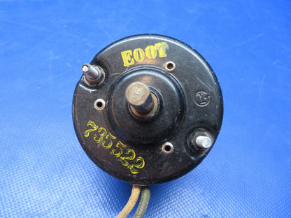 Stewart Warner Minit-Heat Instant-Heat Motor P/N G735522 NOS TESTED (0424-289)