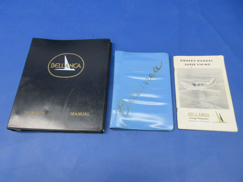 Bellanca 17-30A Viking Service & Owner's Manual & Check List (0624-1437)